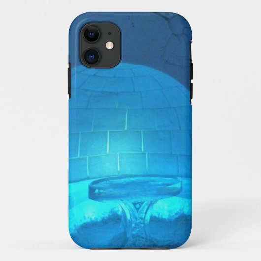 Igloo Room in Hotel de Glace, Quebec, Canada Case-Mate iPhone Case (Achterkant)