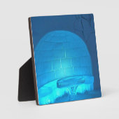 Igloo Room in Hotel de Glace, Quebec, Canada Fotoplaat (Voorkant)