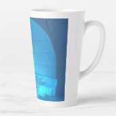 Igloo Room in Hotel de Glace, Quebec, Canada Latte Mok (Rechts)