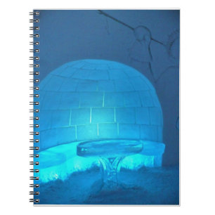 Igloo Room in Hotel de Glace, Quebec, Canada Notitieboek