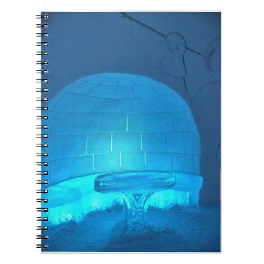 Igloo Room in Hotel de Glace, Quebec, Canada Notitieboek (Voorkant)