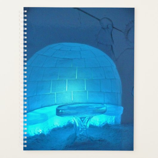 Igloo Room in Hotel de Glace, Quebec, Canada Planner (Voorkant)