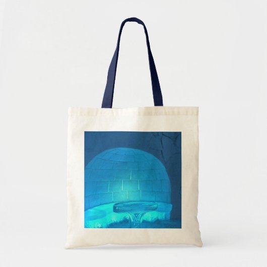 Igloo Room in Hotel de Glace, Quebec, Canada Tote Bag (Voorkant)