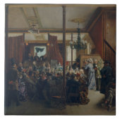 Ignacio de Leon y Escosura - Veilingverkoop Tegeltje (Voorkant)