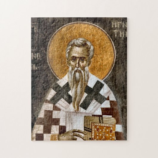 Ignatius van Antiochië Orthodoxe Christelijke Icoo Legpuzzel (Verticaal)