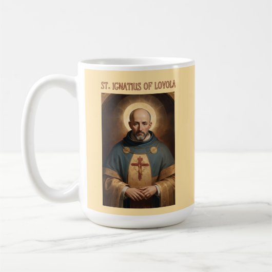 Ignatius van Loyola Katholieke Mok (Links)