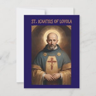 Ignatius van Loyola Rooms-Katholiek Briefkaart