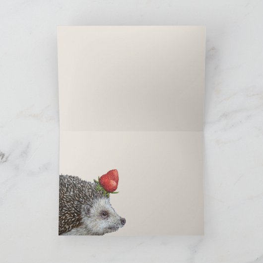 Ignatz de egelkaart kaart (Binnen)