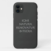 Igne natura renovatur integra Case-Mate iPhone case (Achterkant)