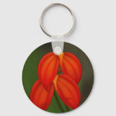 IgneaOrchidee van Masdevallia Sleutelhanger (Voorkant)