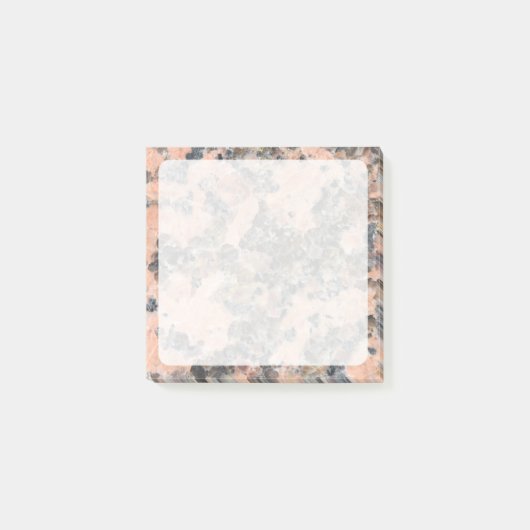 Igneous Granite- Geologist's Rock Textured Post-it® Notes (Voorkant)