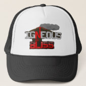 Igneous is Bliss Volcano Print Trucker Pet (Voorkant)