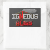 Igneous is Bliss Volcano Sticker Sheet (Tas)