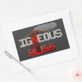 Igneous is Bliss Volcano Sticker Sheet (Envelop)
