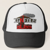 Igneous is Bliss vulkaan print Trucker Pet (Voorkant)