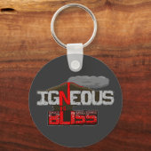Igneous is Bliss Vulkaan Sleutelhanger (Achterkant)