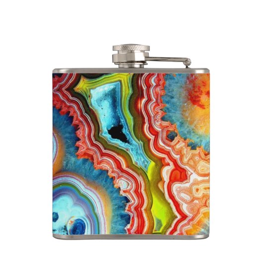 Igneous Rainbow Rock Flask Heupfles (Achterkant)