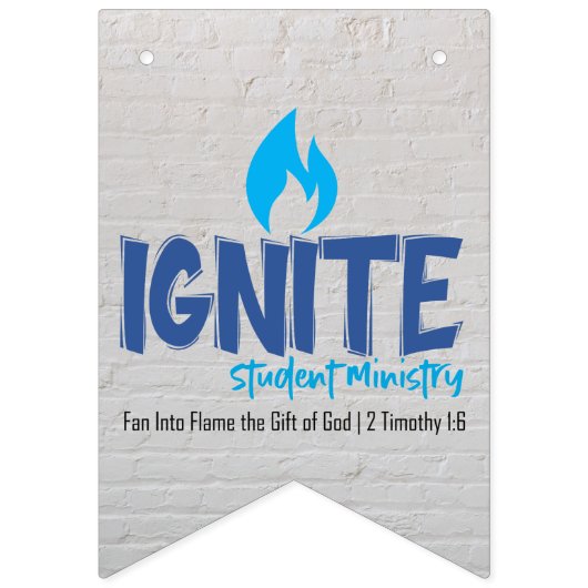 Ignite Bunting Banner (Derde vlag)