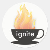 Ignite: De witte Sticker (Voorkant)