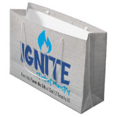Ignite Gift Bag Groot Cadeauzakje (Voorkant Gekanteld)