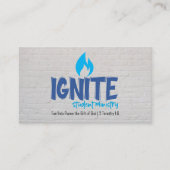 Ignite Uitnodigingskaart Plaatskaartje (Voorkant)