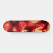 Ignite Your Ride: Fiery Modern Skateboard (Horizontaal)