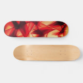 Ignite Your Ride: Fiery Modern Skateboard (Horizontaal)
