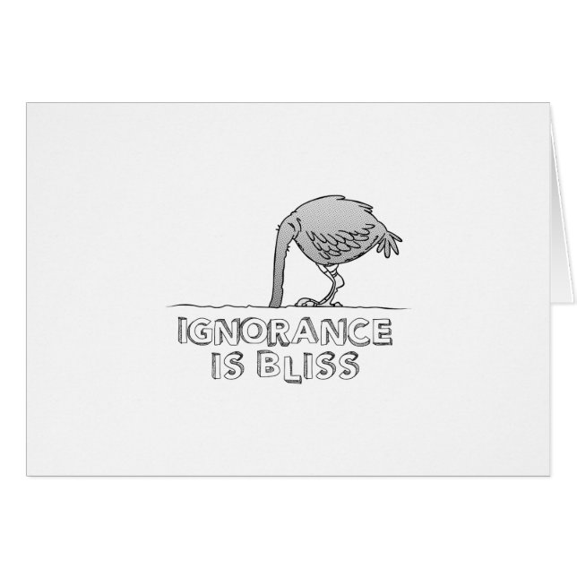 Ignorance is Bliss (Voorkant Horizontaal)