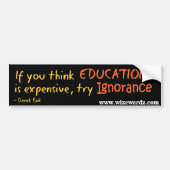 Ignorance sticker (Voorkant)