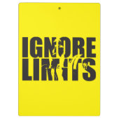 IGNORE-LIMIETEN - Deadlift - Motivatie resultaat Klembord (Achterkant)
