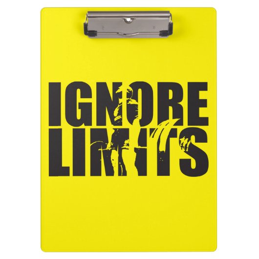 IGNORE-LIMIETEN - Deadlift - Motivatie resultaat Klembord (Voorkant)
