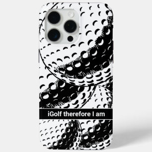 iGolf Abstracte Funny Golf Humor iPhone 15 Pro Max Hoesje