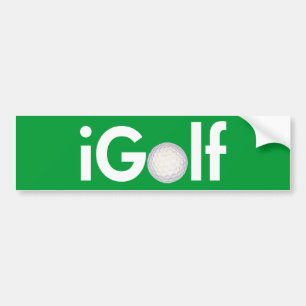iGolf (bal) Bumpersticker
