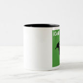 iGolf-mok Tweekleurige Koffiemok (Center)