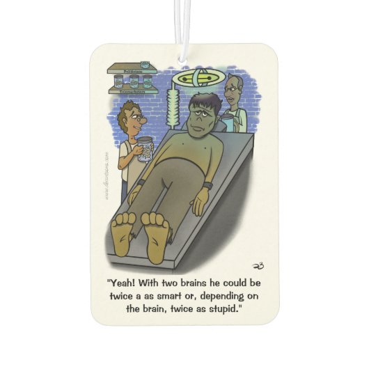 Igor Flat Kaart Luchtverfrisser (Achterkant)