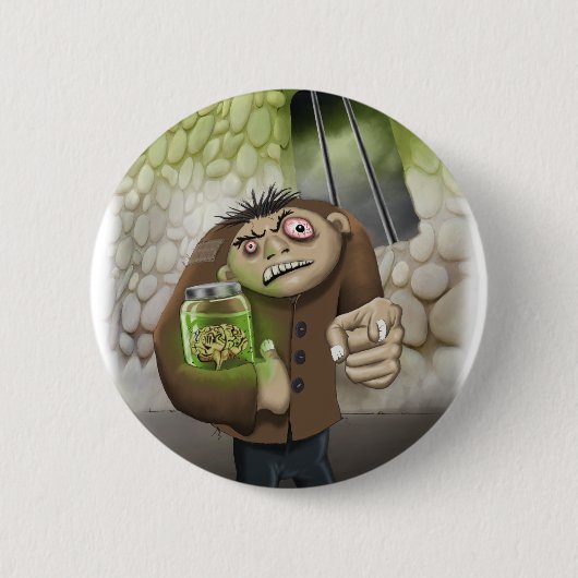 Igor heeft de Button van de hersenen (Voorkant)