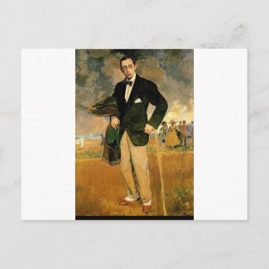igor stravinsky briefkaart (Voorkant)
