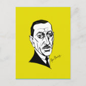 Igor Stravinsky Briefkaart (Voorkant)