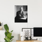 Igor Stravinsky Portrait Poster (Thuiskantoor)