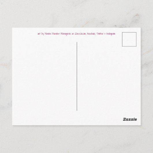 Igor the bat, w/quote briefkaart (Achterkant)