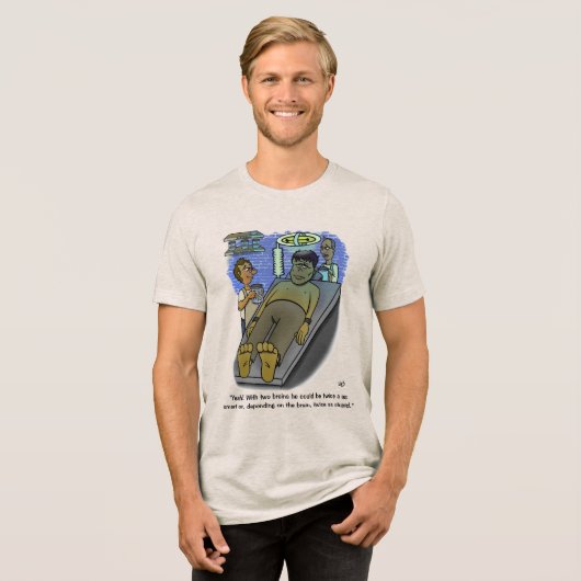 Igor Tri-Blend Shirt (Voorkant volledig)