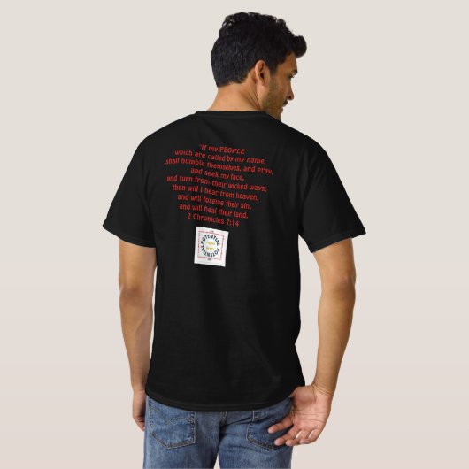 IGP - Mijn mensen - 2 Chronicles 7:14 T-Shirt (Achterkant volledig)