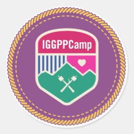 IGPPCamp Badge Sticker