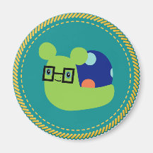 IGPPCamp Slak Mascotte Magneet