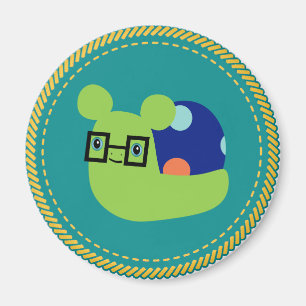 IGPPCamp Slak Mascotte Magneet