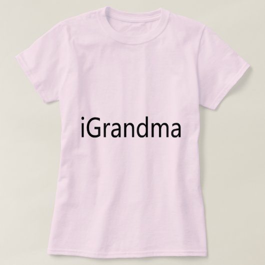 iGrandma T-shirt (Design voorkant)
