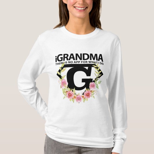 "iGRANDMA" T-shirt (Voorkant)