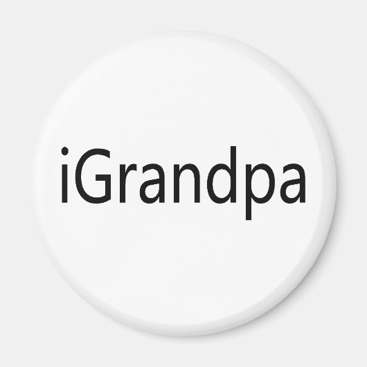 iGrandpa Magneet (Voorkant)