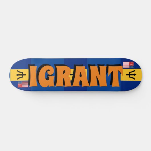 IGRANT JMT BARB 7 3/4" Skateboard Deck (Horizontaal)