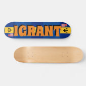IGRANT JMT BARB 7 3/4" Skateboard Deck (Horizontaal)